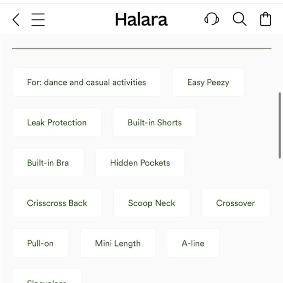 Halara Softlyzero Oxford Blue Sport Dress with undershorts - Picture 3 of 8